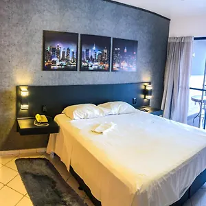 Flat 50m2 Com Varanda Apart-hotel Brasília